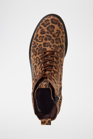 Bottines en cuir - Marron