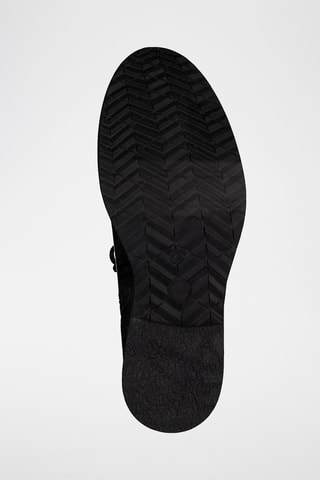 Bottines en cuir - Noir