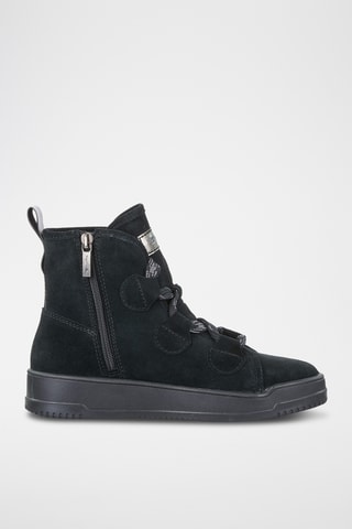 Bottines en nubuck - Noir
