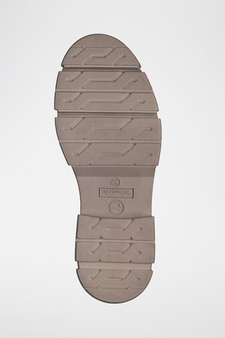 Bottines Chelsea en cuir - Gris