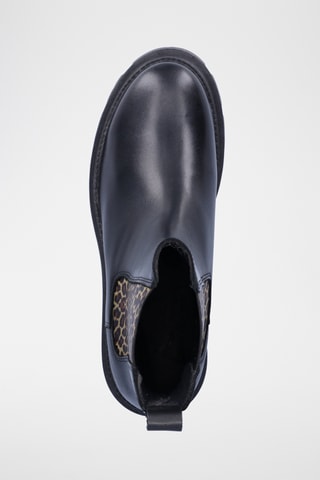 Bottines Chelsea en cuir - Noir