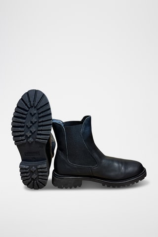 Bottines Chelsea en cuir - Noir