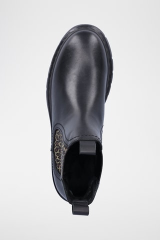 Bottines Chelsea en cuir - Noir