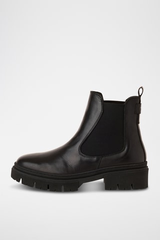 Bottines Chelsea en cuir - Noir