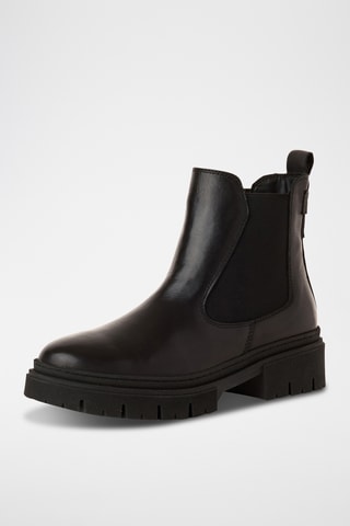 Bottines Chelsea en cuir - Noir