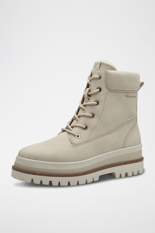 Bottines fourrées - Beige clair
