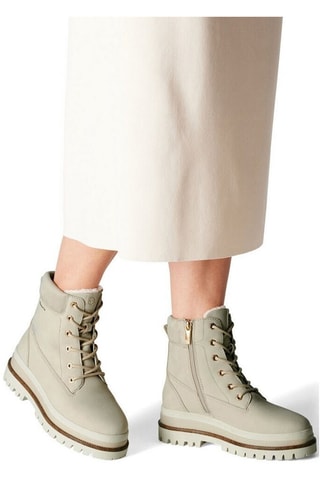 Bottines fourrées - Beige clair