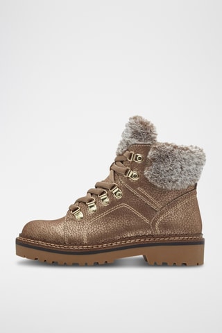Bottines fourrées - Taupe