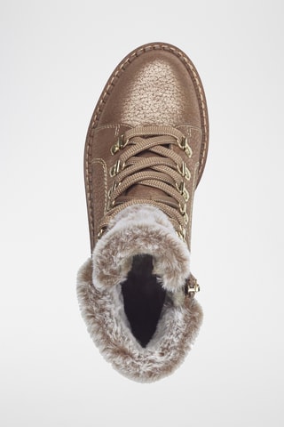 Bottines fourrées - Taupe