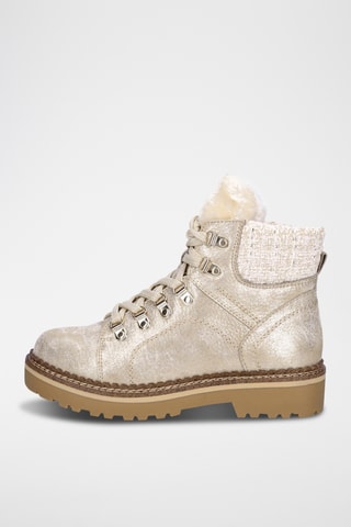 Bottines fourrées - Beige