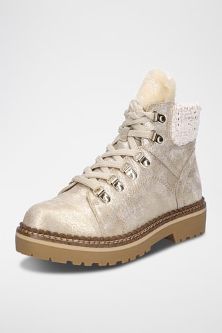 Bottines fourrées - Beige
