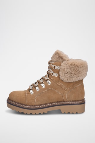 Bottines fourrées - Beige