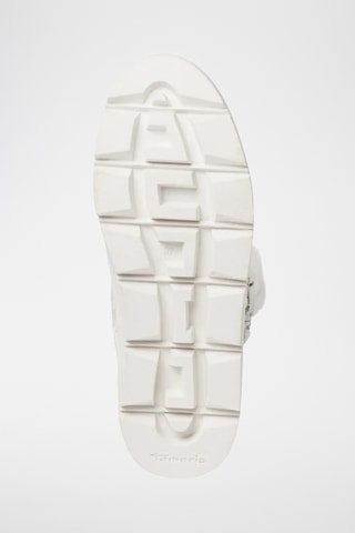 Bottes plateformes fourrées - Blanc