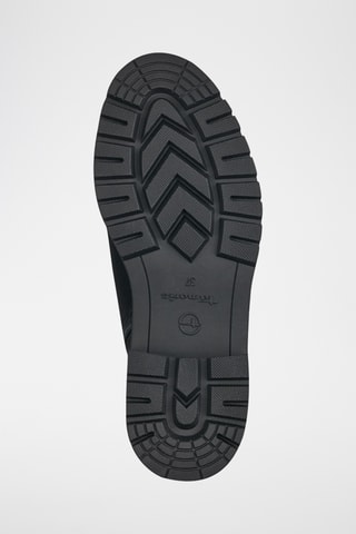 Bottines fourrées en nubuck - Noir
