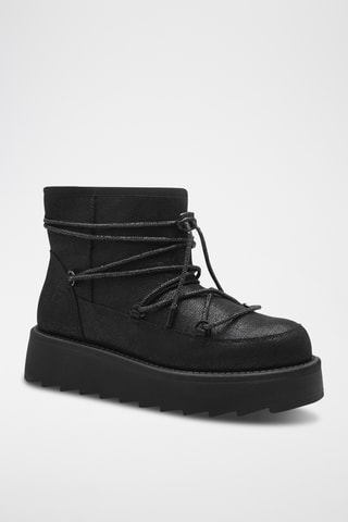 Bottines fourrées - Noir