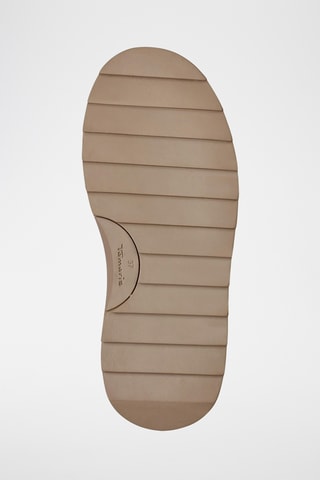Bottines fourrées en nubuck - Beige