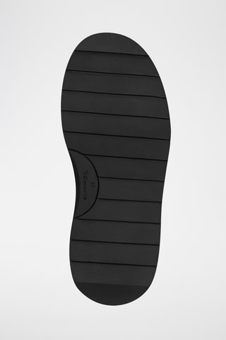 Bottines plateformes fourrées - Marron