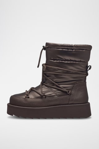 Bottines plateformes - Taupe
