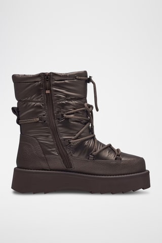 Bottines plateformes - Taupe