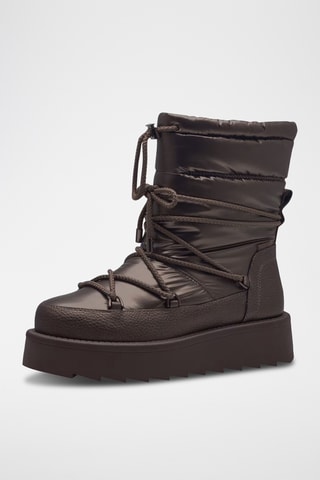 Bottines plateformes - Taupe