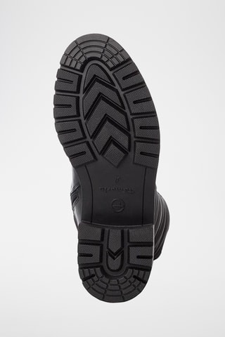 Bottines en cuir - Noir 