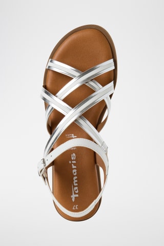 Sandales en cuir - Blanc
