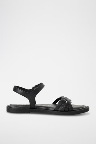 Sandales en cuir - Noir