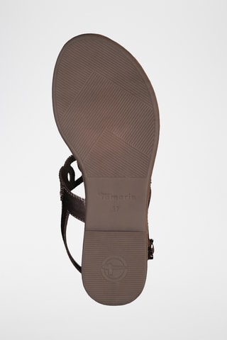 Sandales en cuir - Doré rose