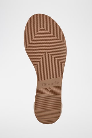 Sandales en cuir - Doré