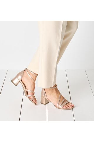 Sandales à talons - Rose