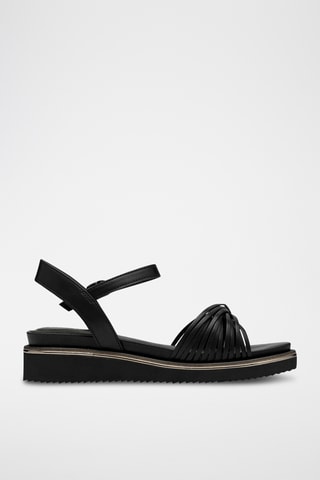 Sandales compensées - Noir