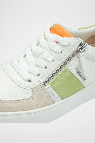 Baskets en cuir - Gris clair