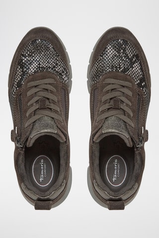 Baskets en cuir - Marron