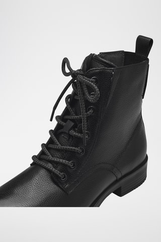 Boots en cuir - Noir