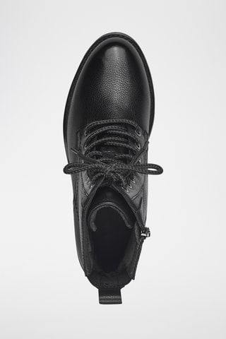 Boots en cuir - Noir