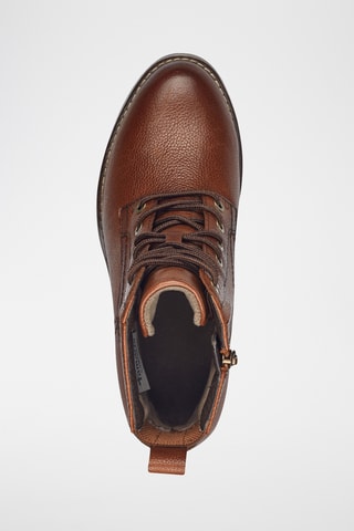 Boots en cuir - Marron