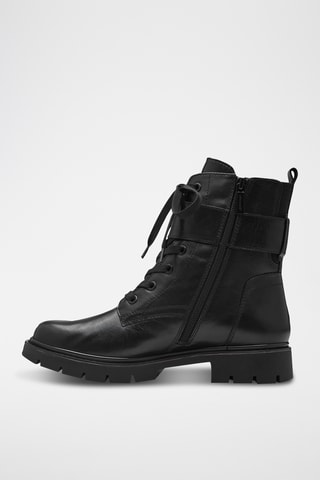 Boots en cuir - Noir