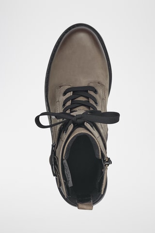 Boots en cuir - Gris