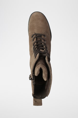 Bottines en velours - Marron