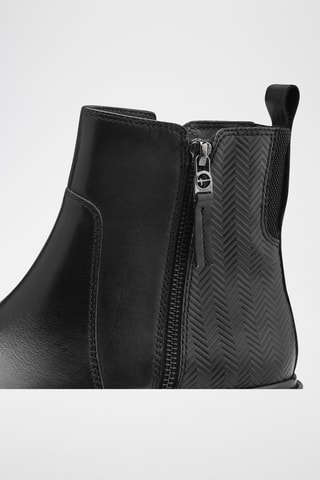 Boots en cuir - Noir
