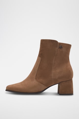 Bottines en nubuck - Marron