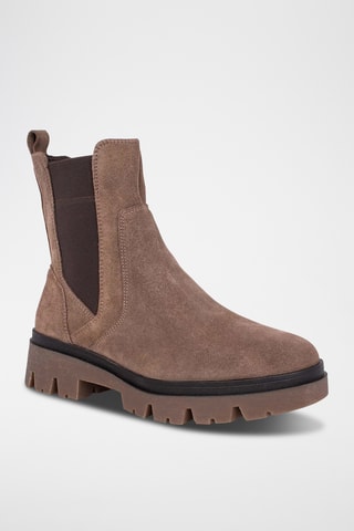 Boots en nubuck - Marron