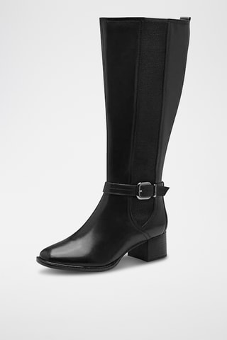 Bottes en cuir - Noir