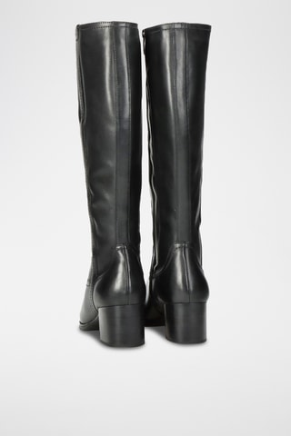 Bottes en cuir - Noir