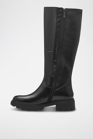 Bottes en cuir - Noir