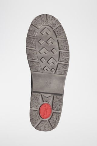 Boots fourrés en cuir - Gris foncé