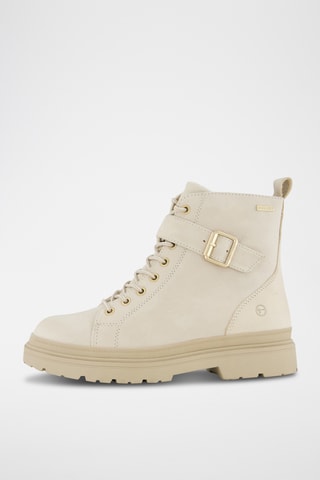 Boots en cuir - Beige