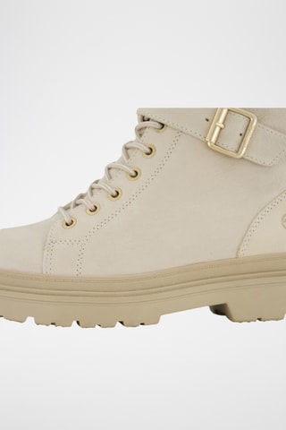 Boots en cuir - Beige