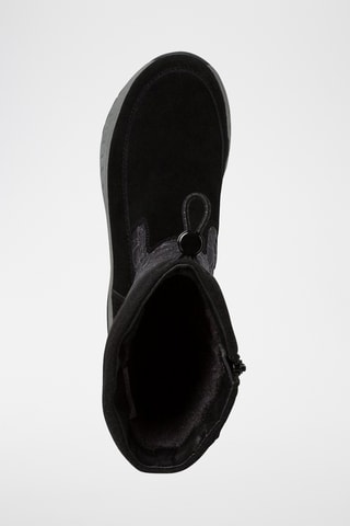 Boots en nubuck - Noir 