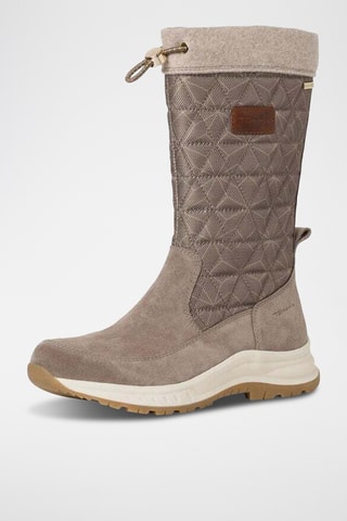 Boots en nubuck - Taupe 